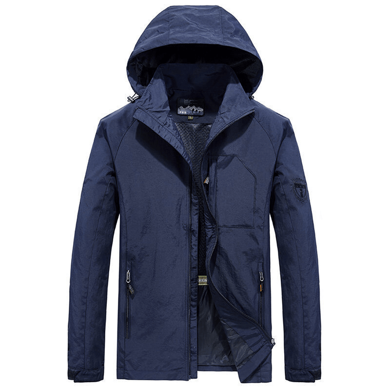 Lightweight Quick-Dry Hooded Outdoor Jacket
