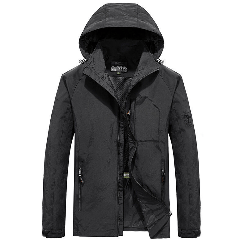 Lightweight Quick-Dry Hooded Outdoor Jacket