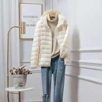 Lightweight Quilted Hooded Puffer Jacket