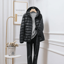 Lightweight Quilted Hooded Puffer Jacket