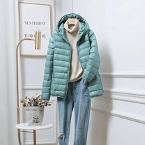 Lightweight Quilted Hooded Puffer Jacket