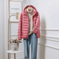 Lightweight Quilted Hooded Puffer Jacket