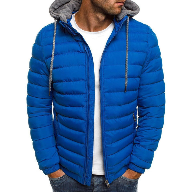 Lightweight Quilted Puffer Jacket With Zip Closure