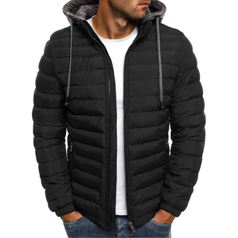 Lightweight Quilted Puffer Jacket With Zip Closure
