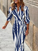 Dark blue & white