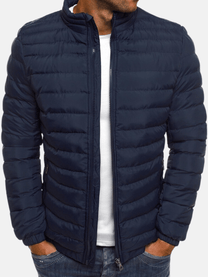 Lightweight Slim Fit Quilted Jacket for Men