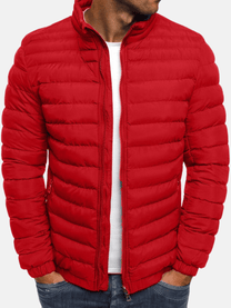 Lightweight Slim Fit Quilted Jacket for Men