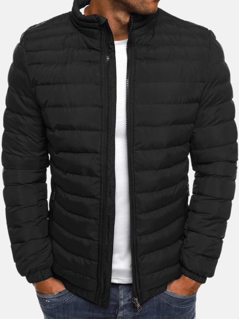 Lightweight Slim Fit Quilted Jacket for Men