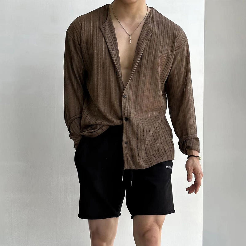 Lightweight Slim Fit V-Neck Cardigan