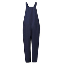 Lightweight Summer Jumpsuit With Adjustable Straps And Pockets
