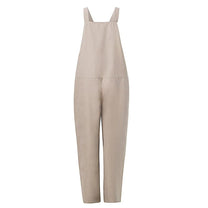 Lightweight Summer Jumpsuit With Adjustable Straps And Pockets