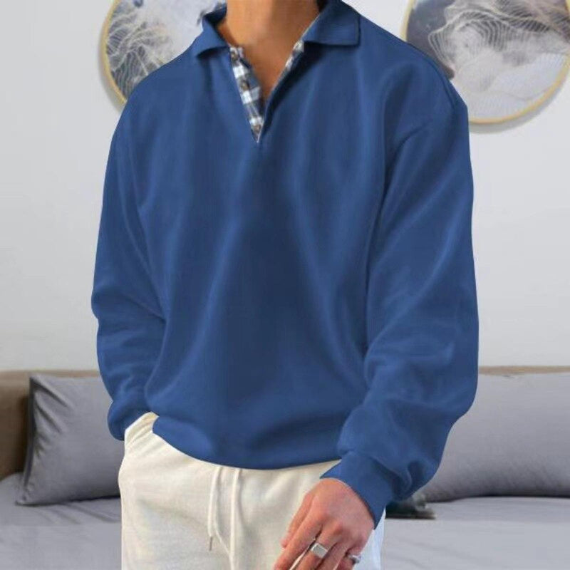 Lightweight Summer Pullover For Men With Relaxed Fit