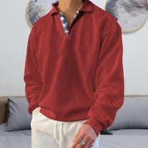 Lightweight Summer Pullover For Men With Relaxed Fit