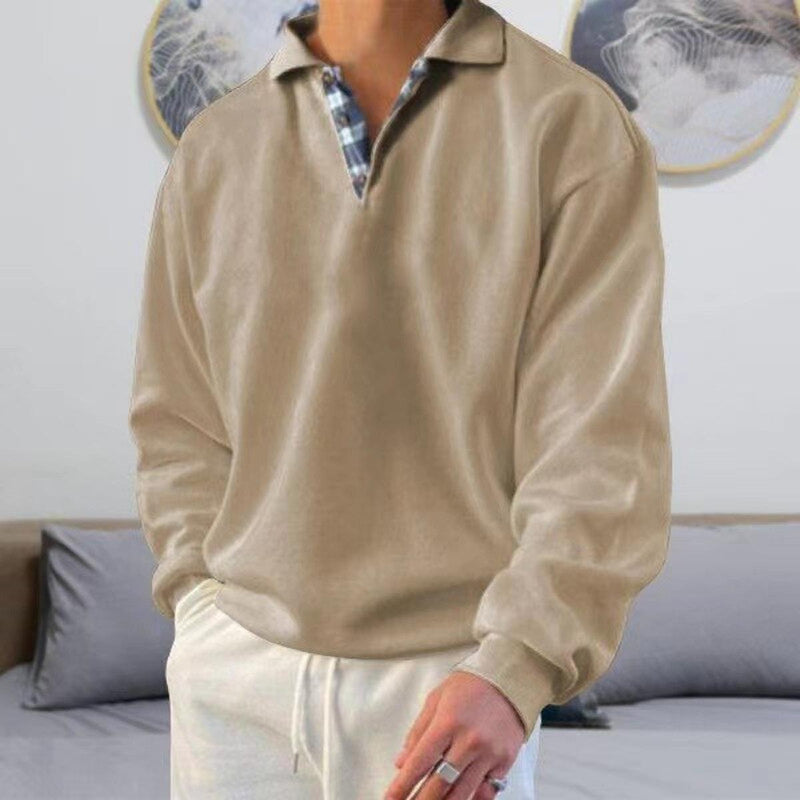 Lightweight Summer Pullover For Men With Relaxed Fit