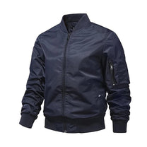 Lightweight Trendy Men&#39;s Bomber Jacket for Autumn