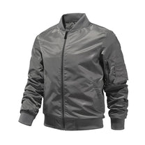 Lightweight Trendy Men&#39;s Bomber Jacket for Autumn