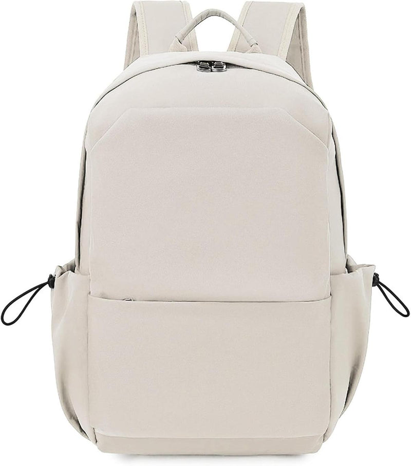 Lightweight Water-Resistant Laptop Backpack With Multiple Compartments - 15.6&quot; Travel Size