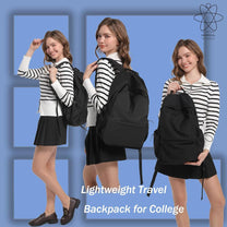 Lightweight Water-Resistant Laptop Backpack With Organised Compartments