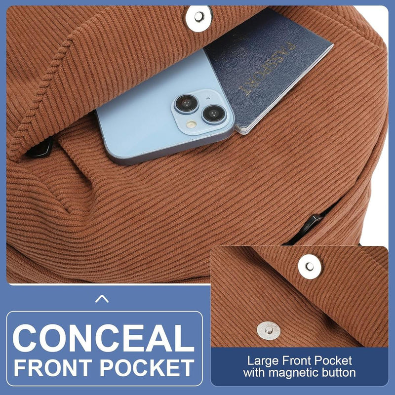 Lightweight Water-Resistant Laptop Backpack With Organised Compartments