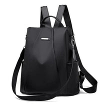 Lightweight Water-Resistant Nylon Backpack For Women - Versatile Carrying Options