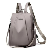 Lightweight Water-Resistant Nylon Backpack For Women - Versatile Carrying Options