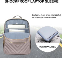 Lightweight Waterproof Laptop Backpack With USB Port For 15.6 Inch Devices