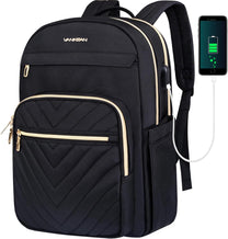 Lightweight Waterproof Laptop Backpack With USB Port For 15.6 Inch Devices