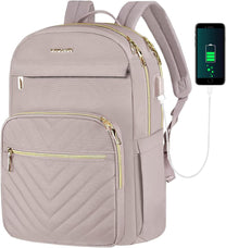 Lightweight Waterproof Laptop Backpack With USB Port For 15.6 Inch Devices