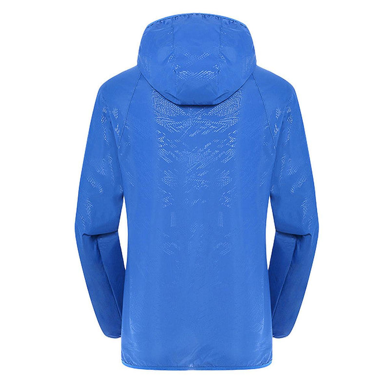 Lightweight Waterproof Rain Jacket With UPF 50+ Sun Protection