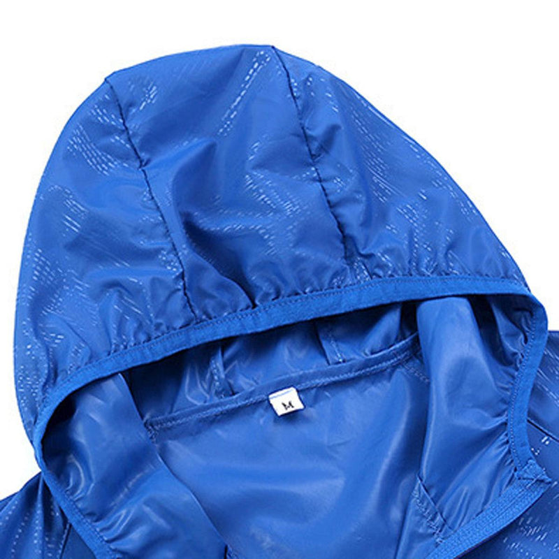 Lightweight Waterproof Rain Jacket With UPF 50+ Sun Protection