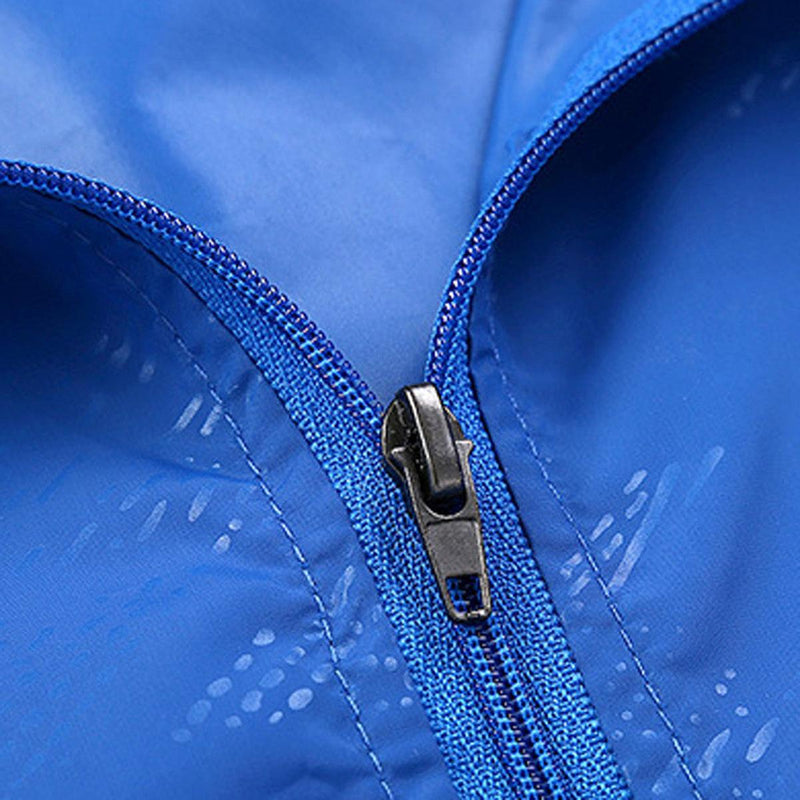 Lightweight Waterproof Rain Jacket With UPF 50+ Sun Protection