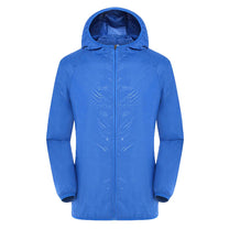 Lightweight Waterproof Rain Jacket With UPF 50+ Sun Protection