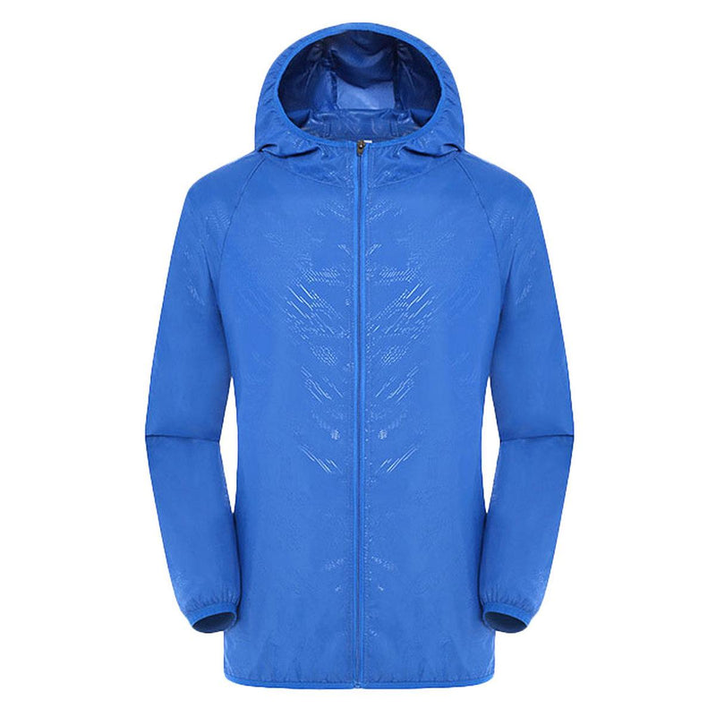 Lightweight Waterproof Rain Jacket With UPF 50+ Sun Protection