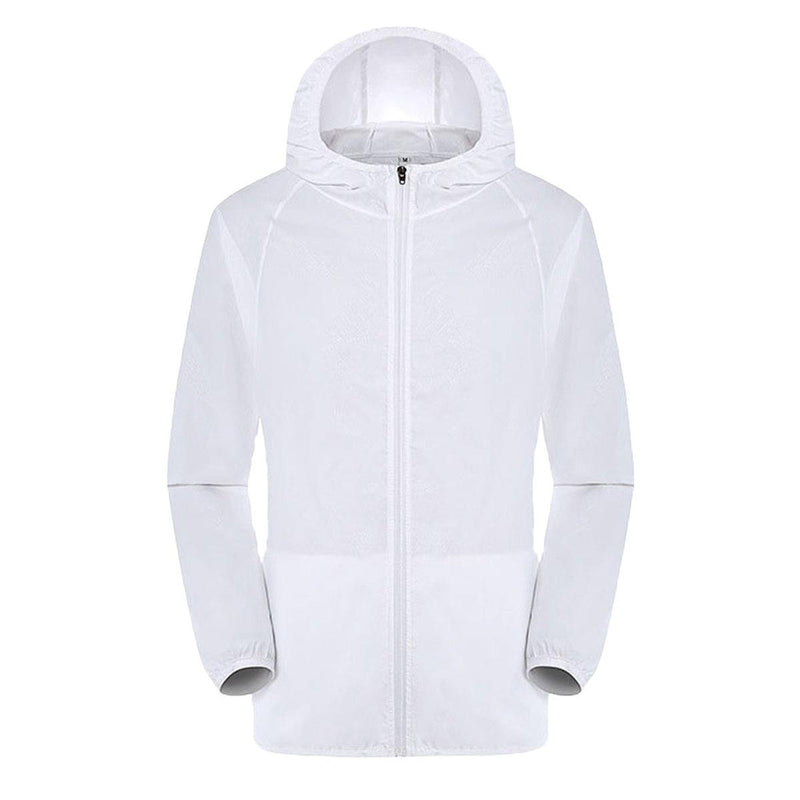 Lightweight Waterproof Rain Jacket With UPF 50+ Sun Protection