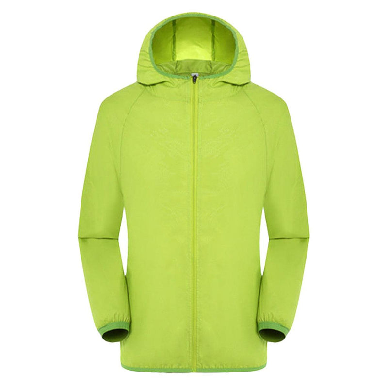 Lightweight Waterproof Rain Jacket With UPF 50+ Sun Protection