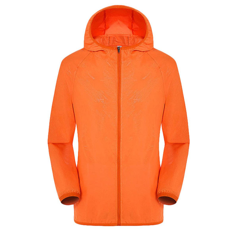 Lightweight Waterproof Rain Jacket With UPF 50+ Sun Protection