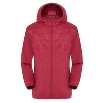 Lightweight Waterproof Rain Jacket With UPF 50+ Sun Protection
