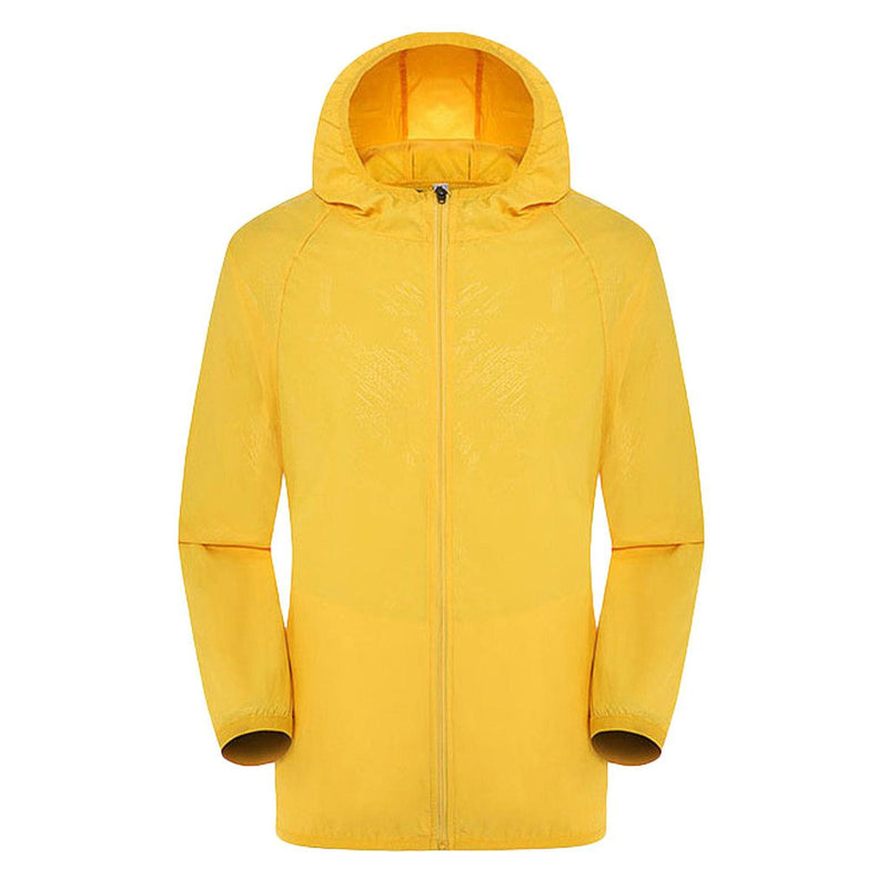 Lightweight Waterproof Rain Jacket With UPF 50+ Sun Protection