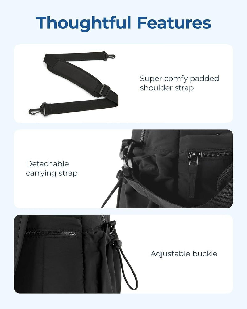 Lightweight Waterproof Sports Duffel Bag With Wet Pocket For Women