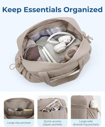 Lightweight Waterproof Sports Duffel Bag With Wet Pocket For Women
