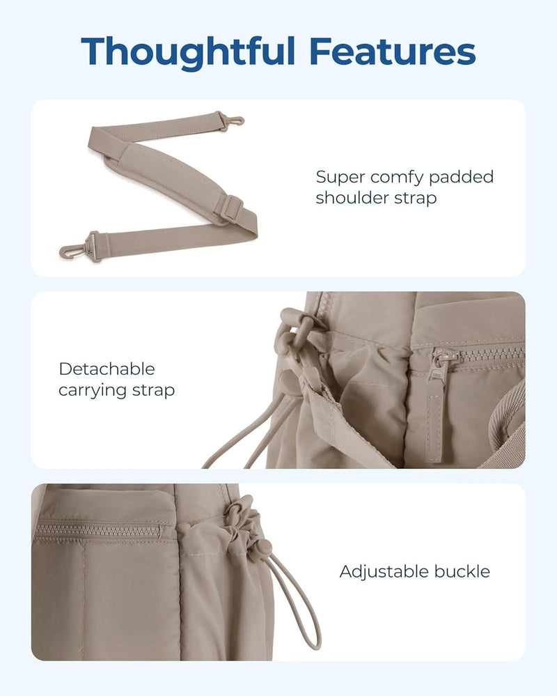 Lightweight Waterproof Sports Duffel Bag With Wet Pocket For Women