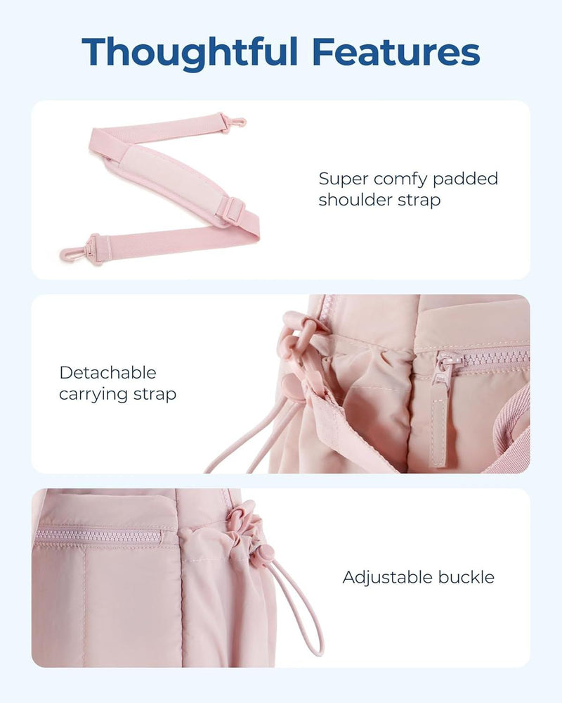 Lightweight Waterproof Sports Duffel Bag With Wet Pocket For Women