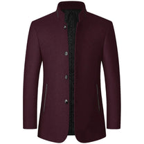 Lightweight Wool Trench Coat For Men