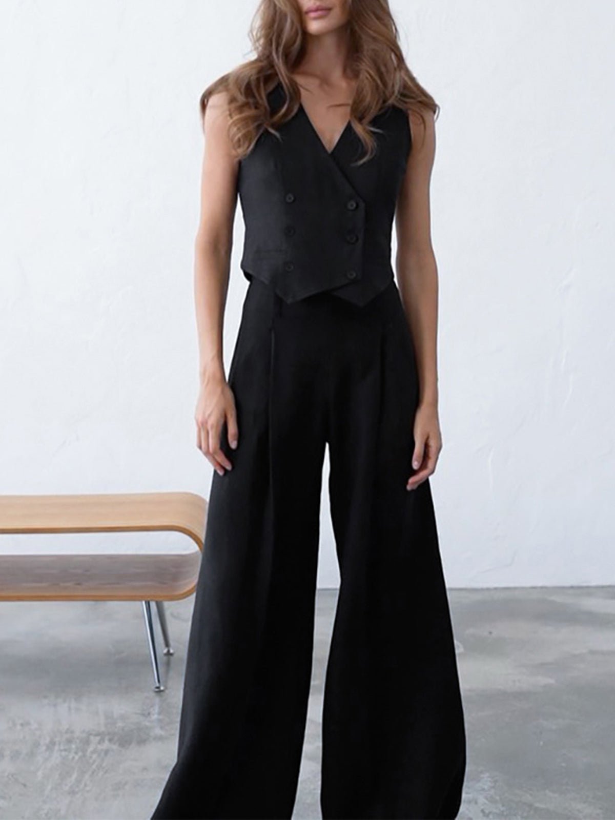 Linen Co-ord Business Set