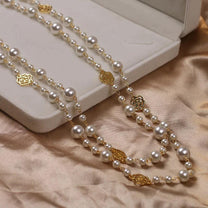 Long Freshwater Pearl Necklace Adjustable Length
