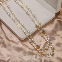 Long Freshwater Pearl Necklace Adjustable Length