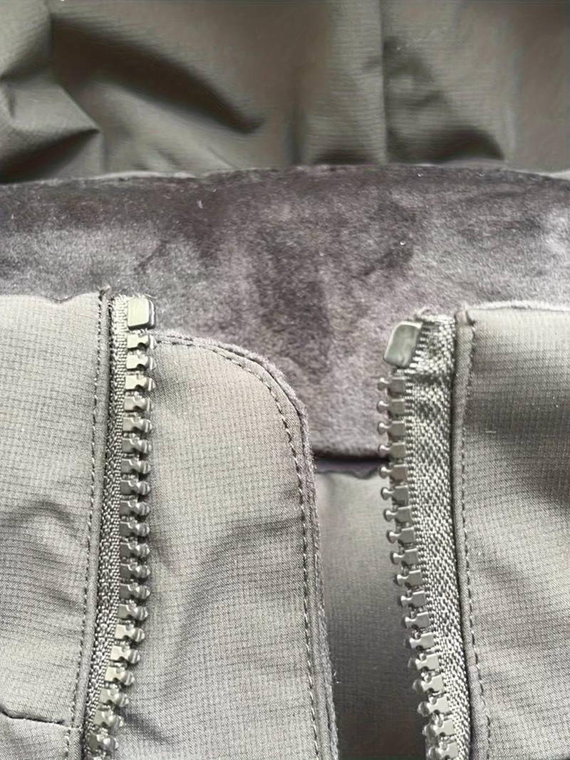 Long Hooded Quilted Winter Coat