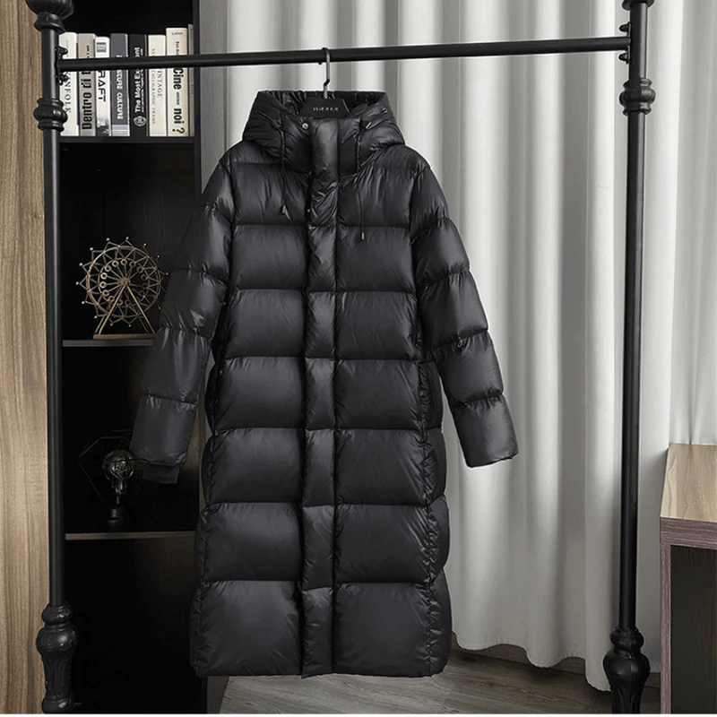 Long Padded Winter Coat For Women
