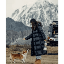 Long Padded Winter Coat For Women