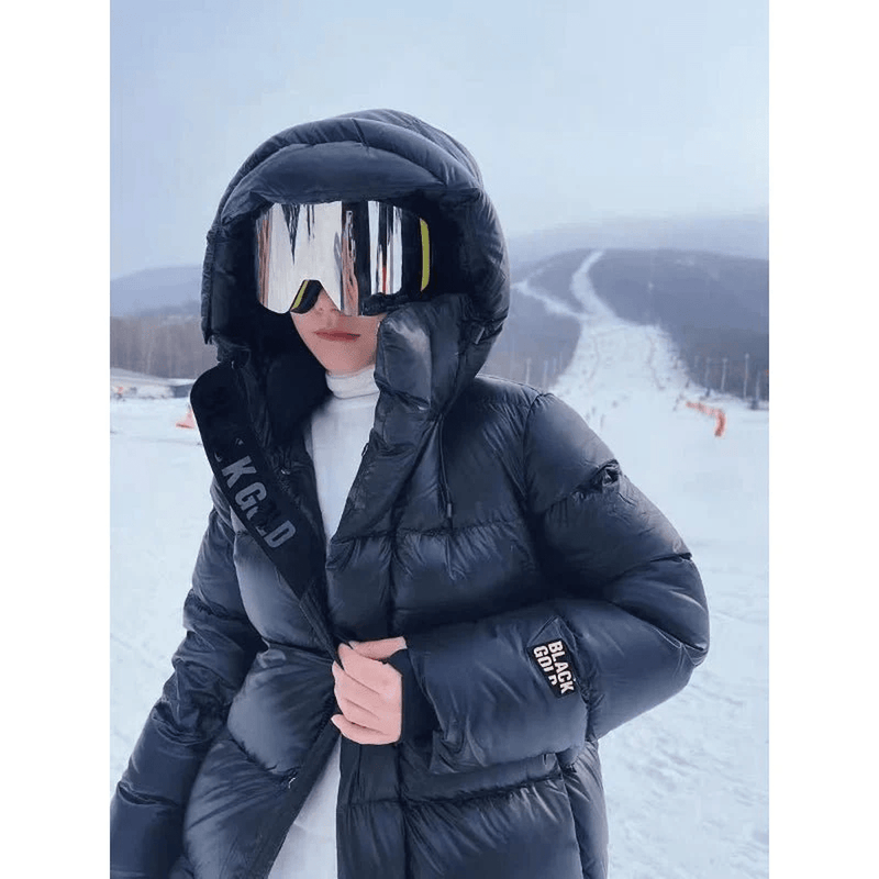 Long Padded Winter Coat For Women
